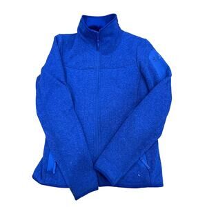 Arcteryx Fleece Covert Cardigan Zip Jacket Periwinkle Blue Polartec Size S
